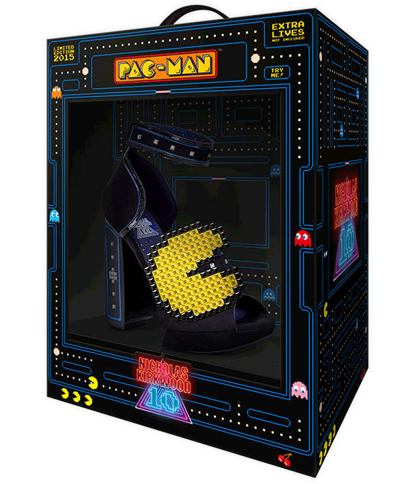 The ‪NicholasKirkwood‬ 10 Year Number Edition Anniversary Collection - Pac-Man shoes