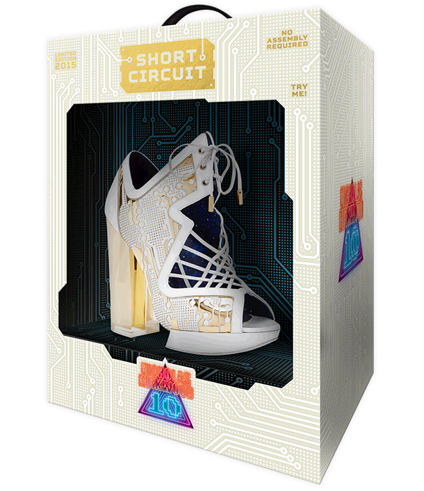 The ‪NicholasKirkwood‬ 10 Year Number Edition Anniversary Collection - The Short Circuit  shoes