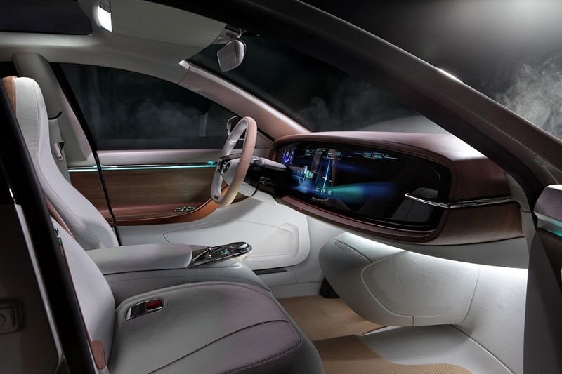 Thunder Power EV Electric Sedan-2015- interior