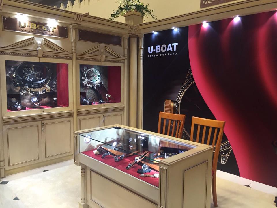 U-Boat watches at  Doha Jewellery and Watches Exhibition 2015-002
