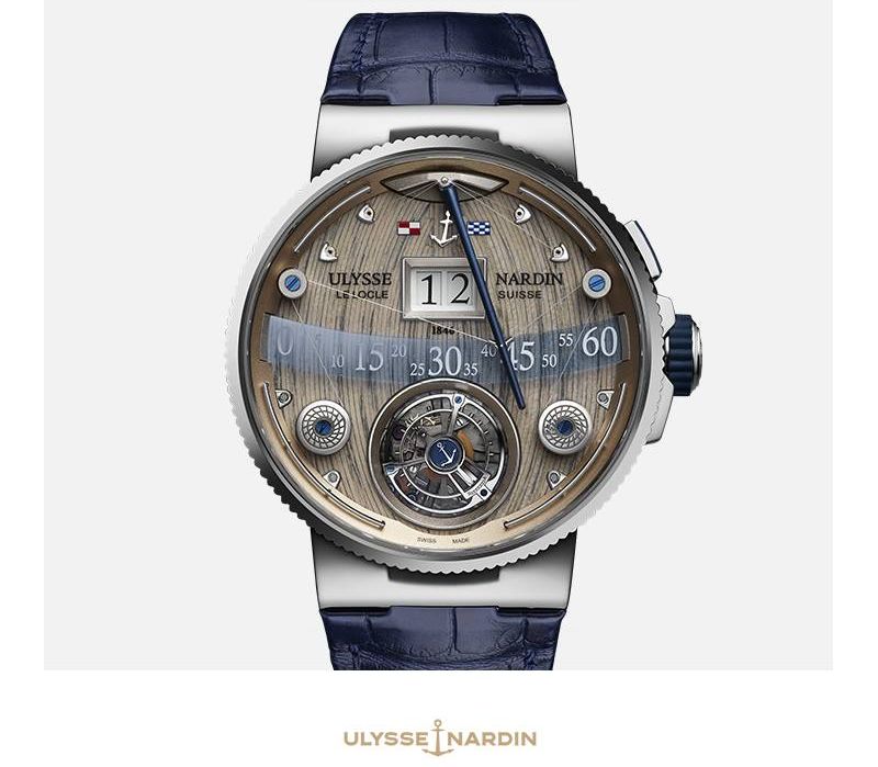 Ulyssee Nardin Marine Chronometer and Marine Grand Deck are once again causing waves in the world of Haute Horlogerie-