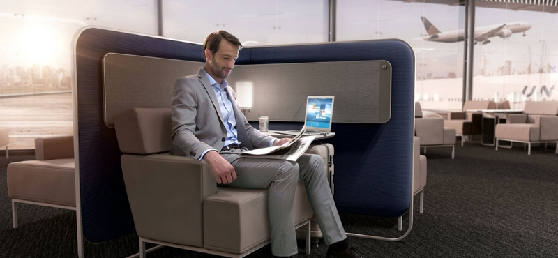 United Airlines' revamped its international business class cabin-exclusivity