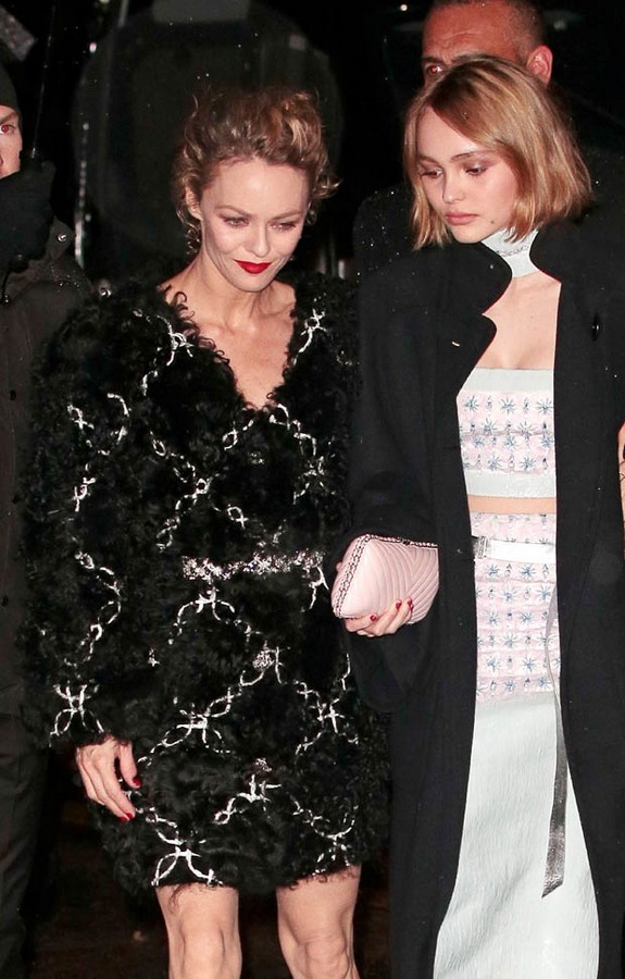 Vanessa Paradis Lily-Rose Depp Chanel