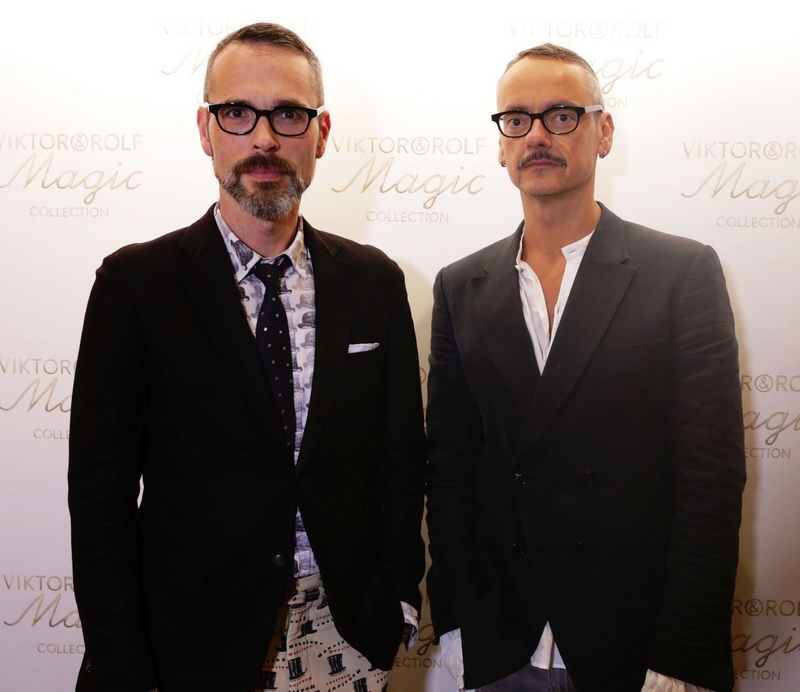 viktor-horsting-and-rolf-snoeren-at-the-launch-of-their-viktorrolf-magic-collection