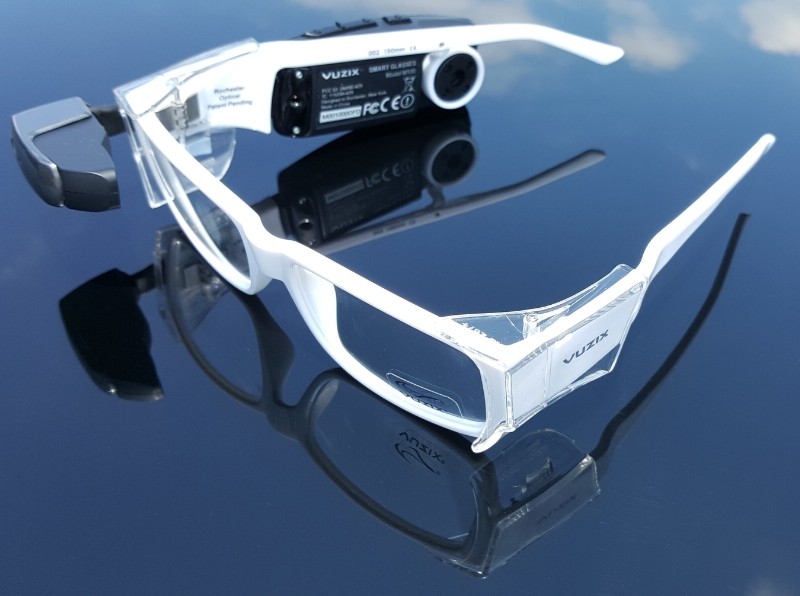 Vuzix M100 Smart Glasses with Prescription Safety Glasses to help remove any barriers to smart