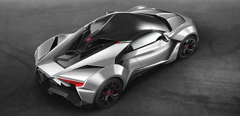 W Motors Fenyr SuperSport hypercar-aerial