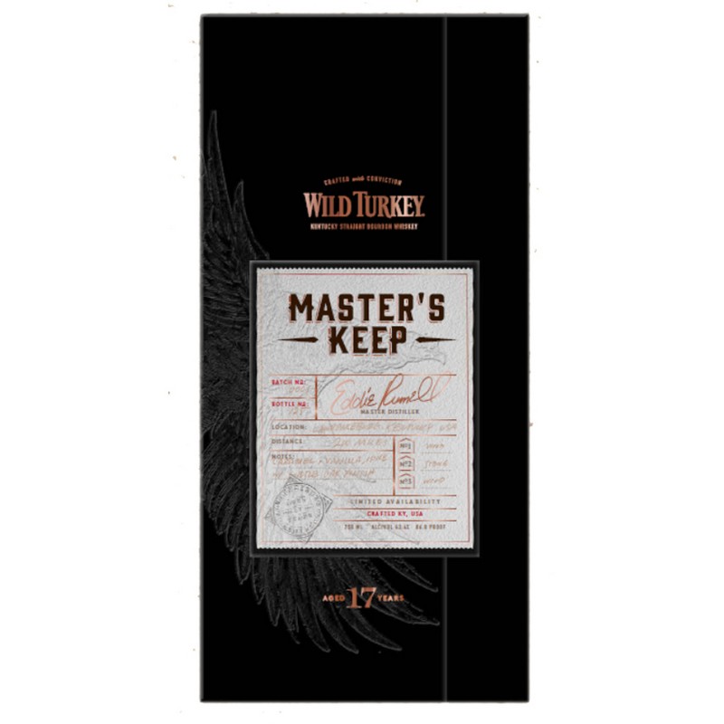 Wild Turkey Masters Keep Limited Edition- label