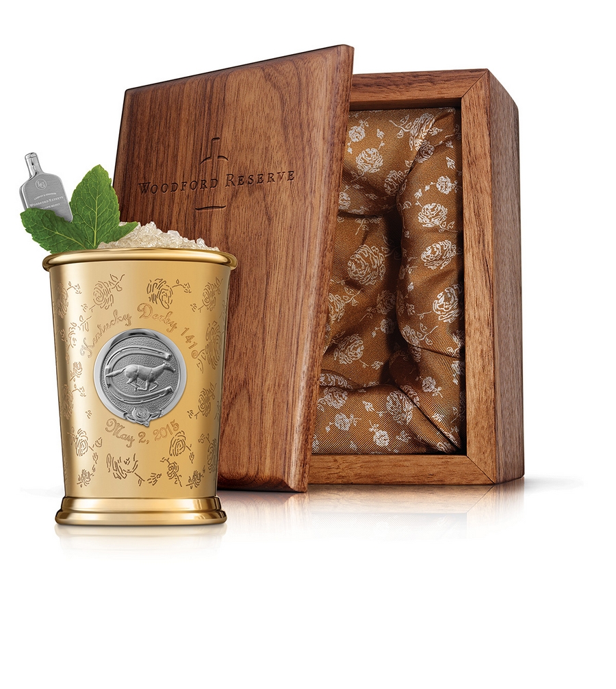 Woodford Reserve - $1,000 Kentucky Derby Mint Julep Cup-winners circle cup