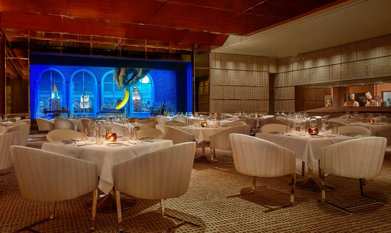 Wynn Palace Macau now Open 2016-the resort’s steakhouse, SW, has a suitably masculine, understated atmosphere