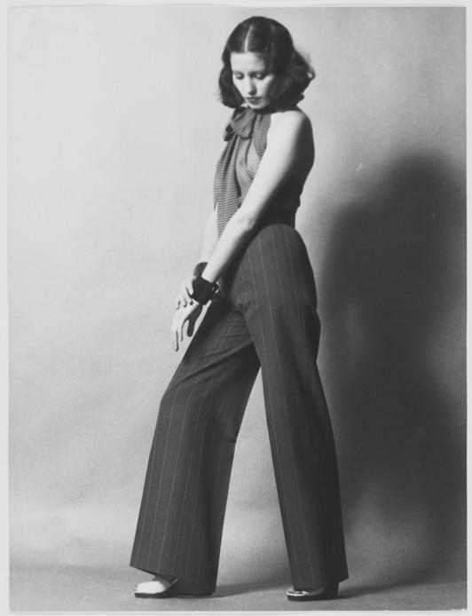 YSL 1971 - tailleur pantalon veste, haute couture 1971-