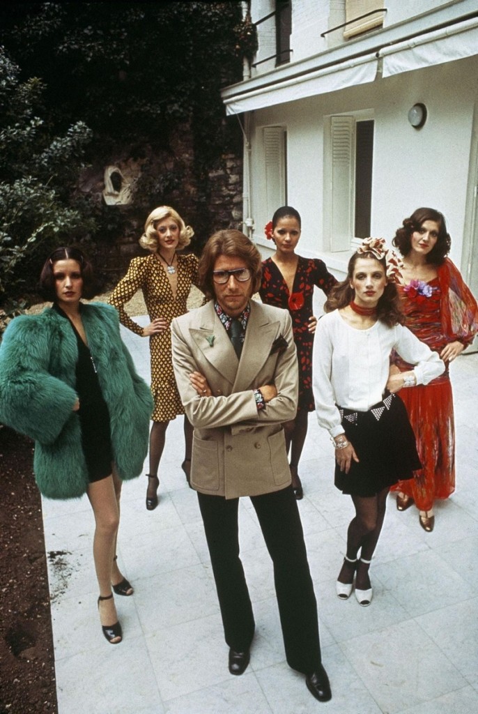 YSL with models
