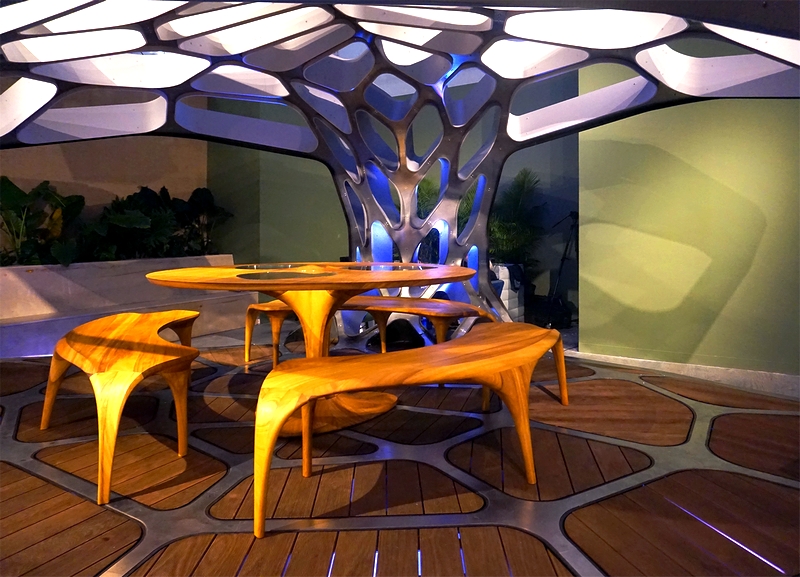 Zaha Hadid Volu Dining Pavilion  Design Miami 2015-volu dining pavilion-