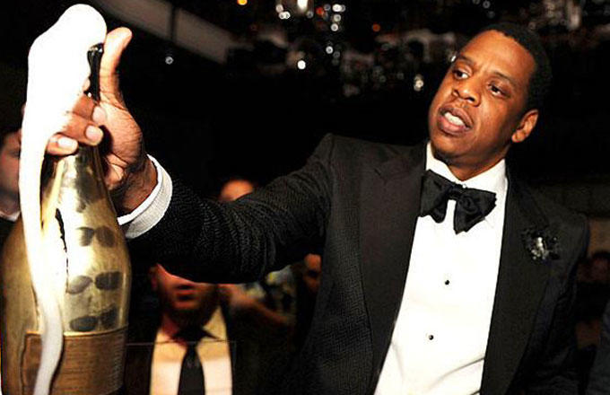 Jay Z is the official owner of Armand de Brignac (Ace of Spades) Champagne  brand 