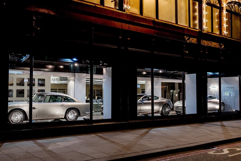 aston martin harrods---