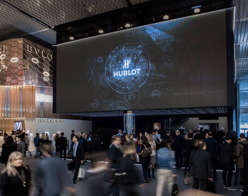 baselworld 2016 - hublot stand