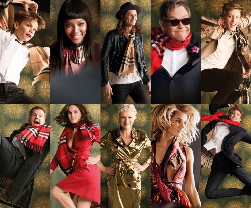 BURBERRY LAUNCHES FESTIVE CAMPAIGN