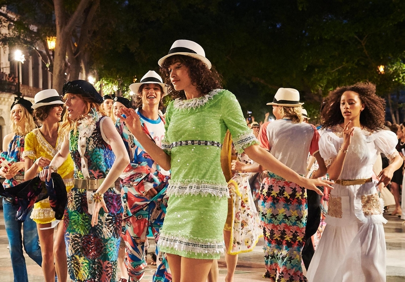 chanel Finale from the Cruise 2016 -  2017 show in Havana Cuba