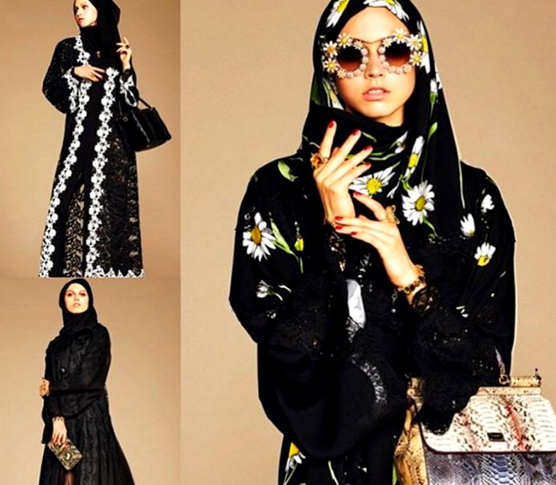 dolce and gabbana hijab abaya collections-