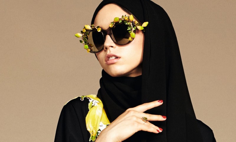 dolce and gabbana hijab abaya collections