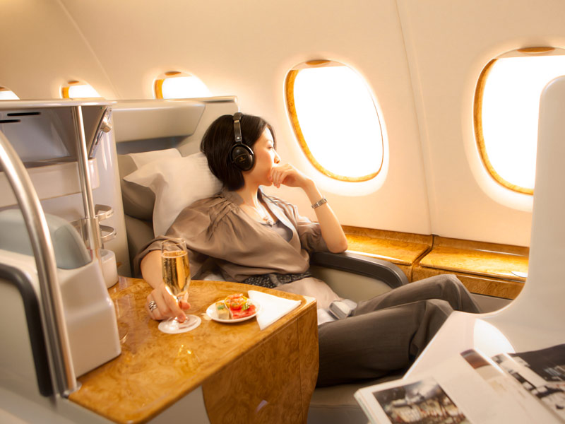 emirates - first cabin features