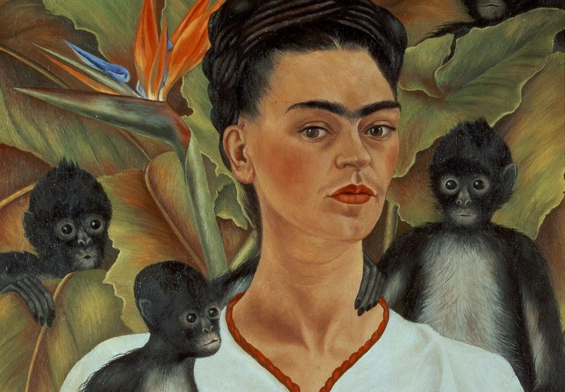 frida and monkey