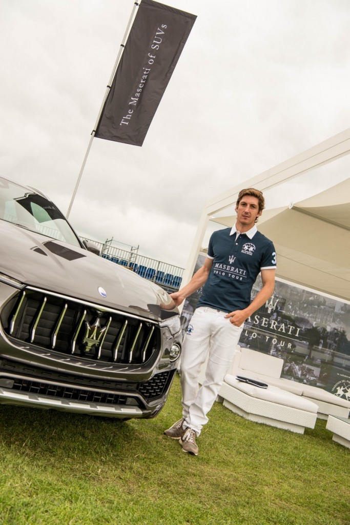 george-meyrick-with-the-maserati-levante-Maserati Royal Charity Polo Trophy
