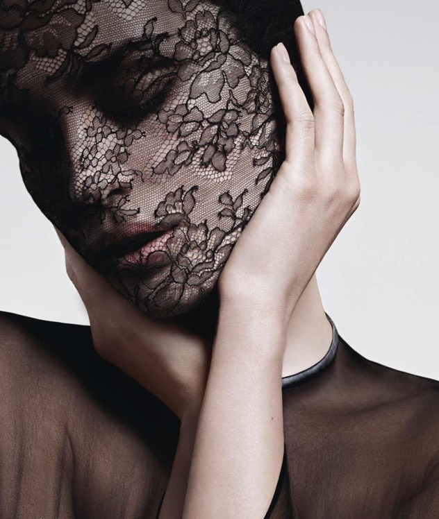 givenchy lace mask