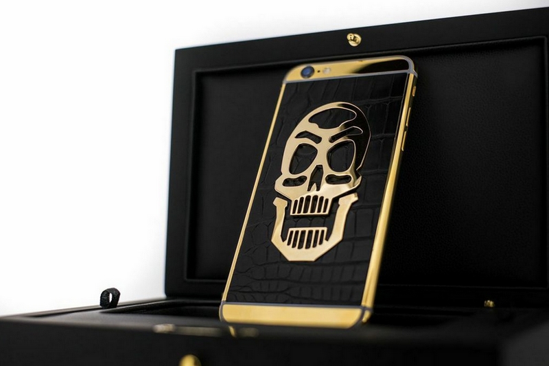 golden dreams luxury iphone6 -Masterpieces Skull Edition Black