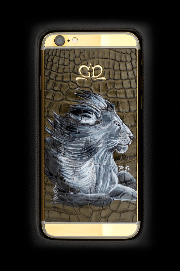 golden dreams luxury iphone6 lion