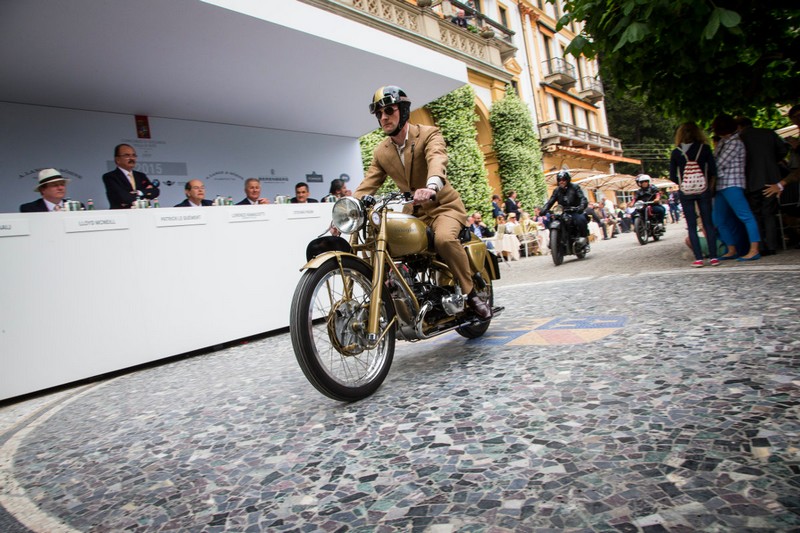historic motorcycles coming together at 2016 Concorso d’Eleganza Villa d’Este