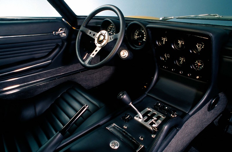 lamborghini miura in 1971- interior