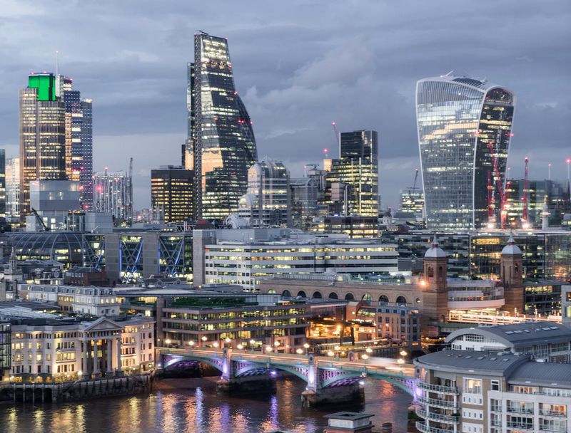 london skyline skycrapers 2016