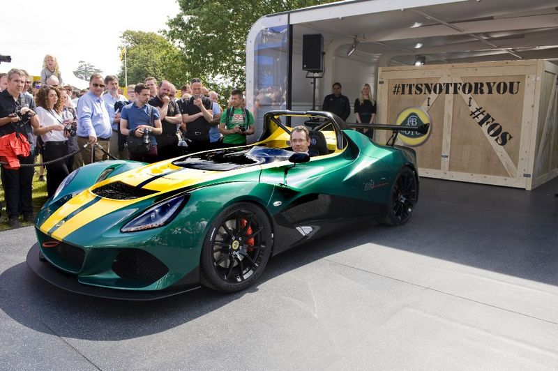 lotus at goodwood festival of speed 2015 - Lotus unveils the all new 3-eleven-