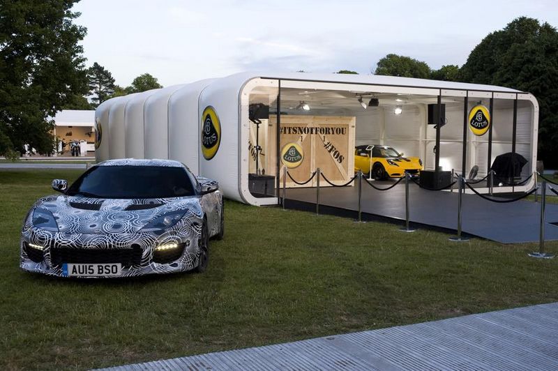lotus at goodwood festival of speed - Lotus unveils the all new 3-eleven car