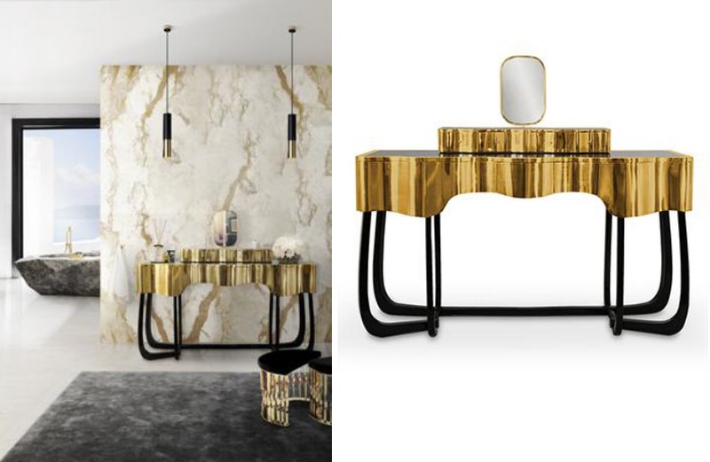 maison valentina  bathroom - sinous table