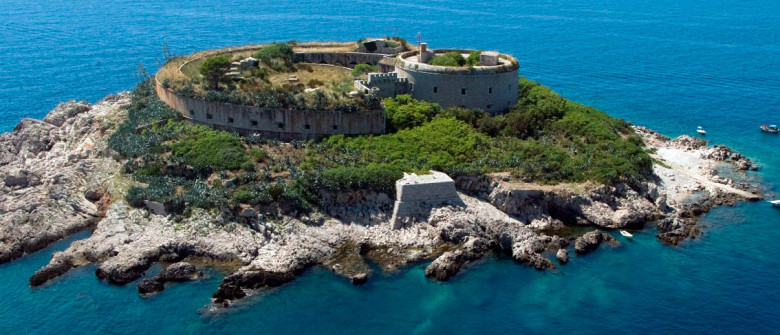 mamula-fortress island montenegro