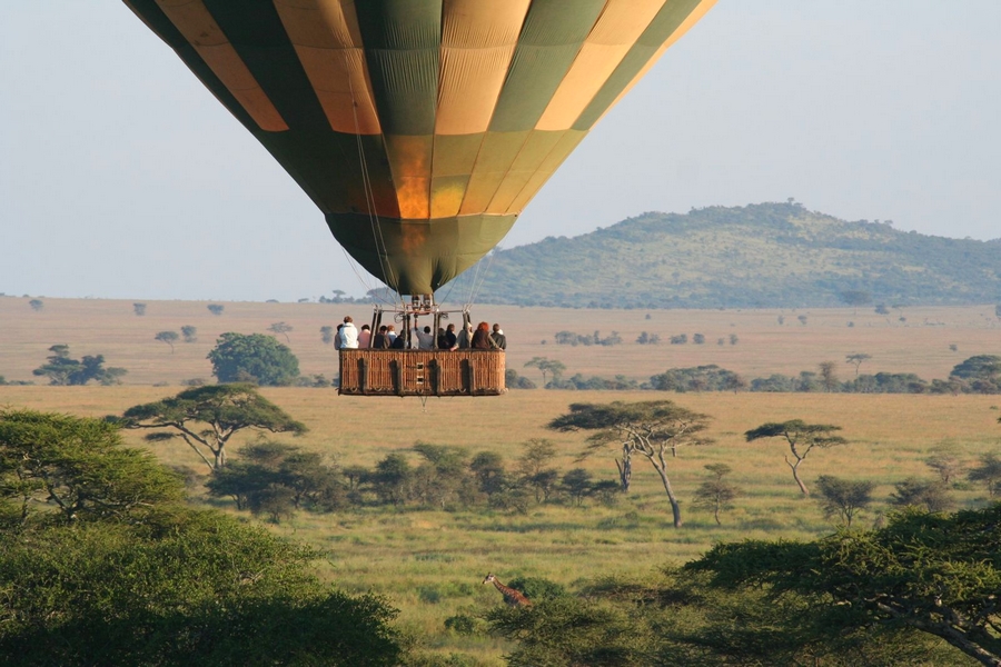 masai mara park balloon