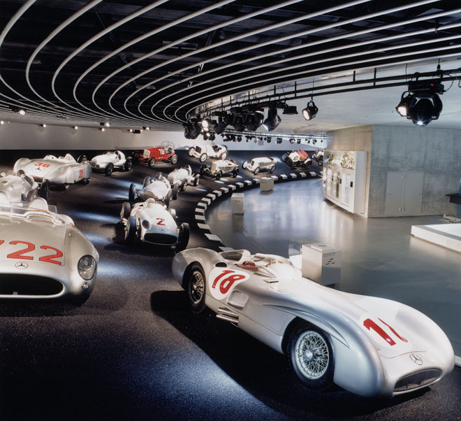 mercedes benz museum - Milestones and their history