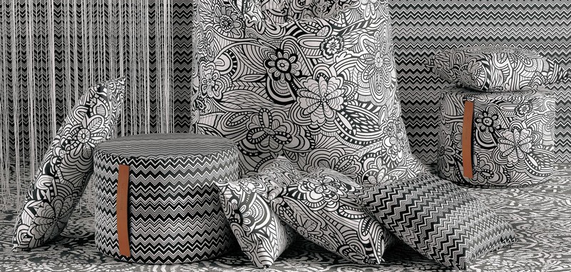 missoni home 2016 collection-black and white theme -