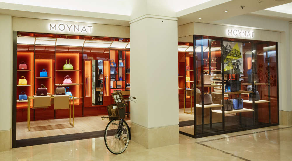 moynat_opened at Le Bon Marche Paris France