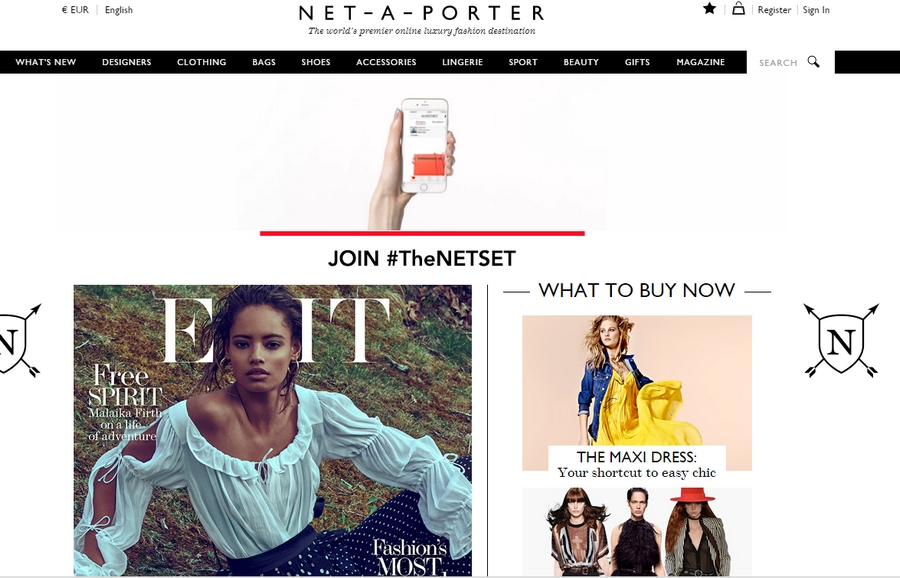 net-a-porter screenshot