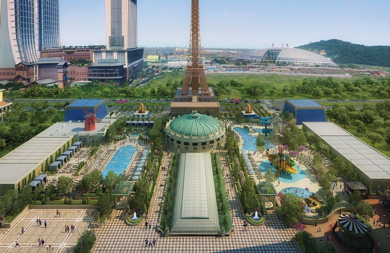 parisian macao resort 2016 renderings-Overlooking the spectacular Cotai Strip