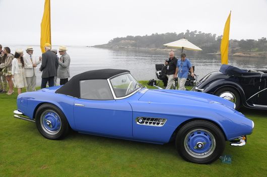 pebble beach concours -1958 BMW 507 Series II Roadster-