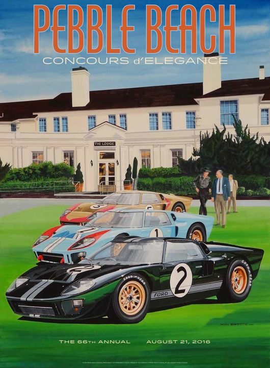 pebble beach concours d elegance - the poster jpg