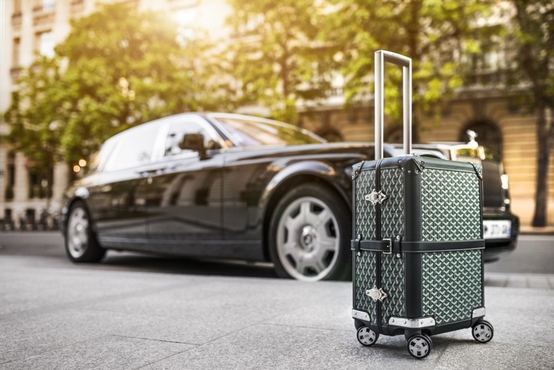 Early Maison Goyard Suitcase