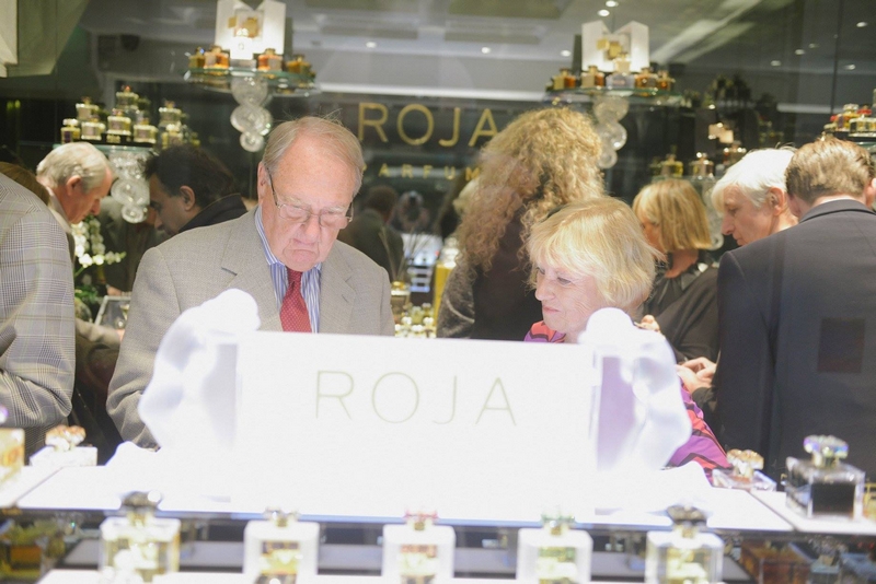 roja dove parfums event at Burlington Arcade