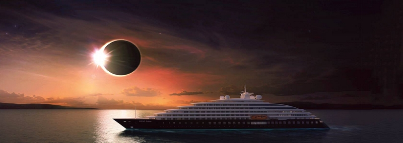 scenic eclipse ship launched