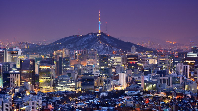 seoul by night