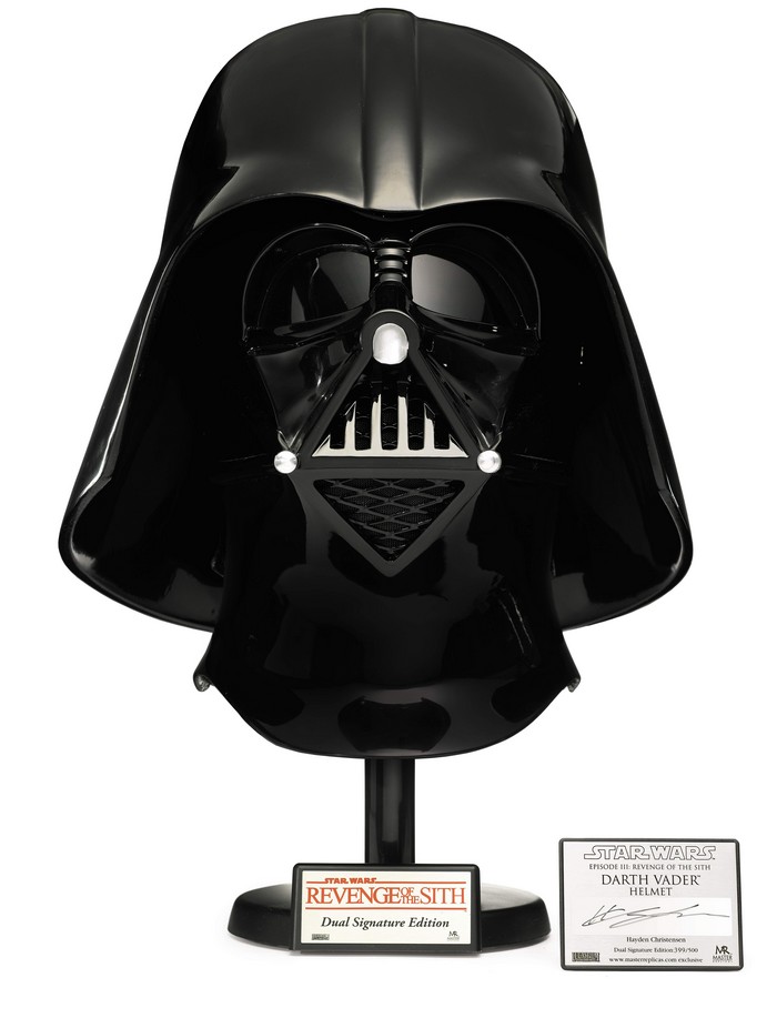signed-star-wars-revenge-of-the-sith-darth-vader-helmet-master-replicas-2006-The First Auction of Star Wars Collectibles at Sothebys