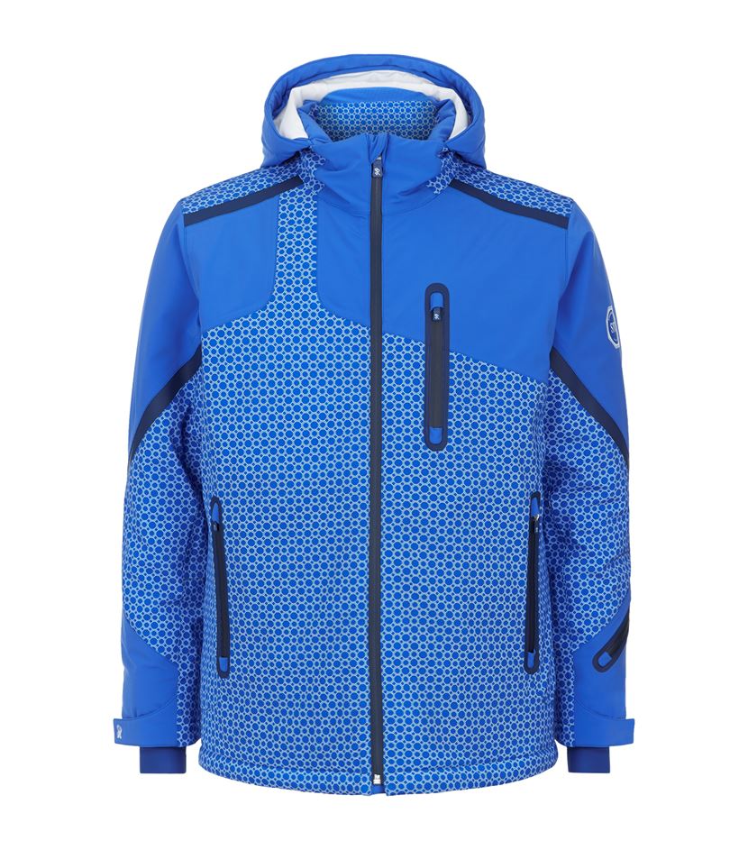 stefano ricci Octagon Print Ski Jacket